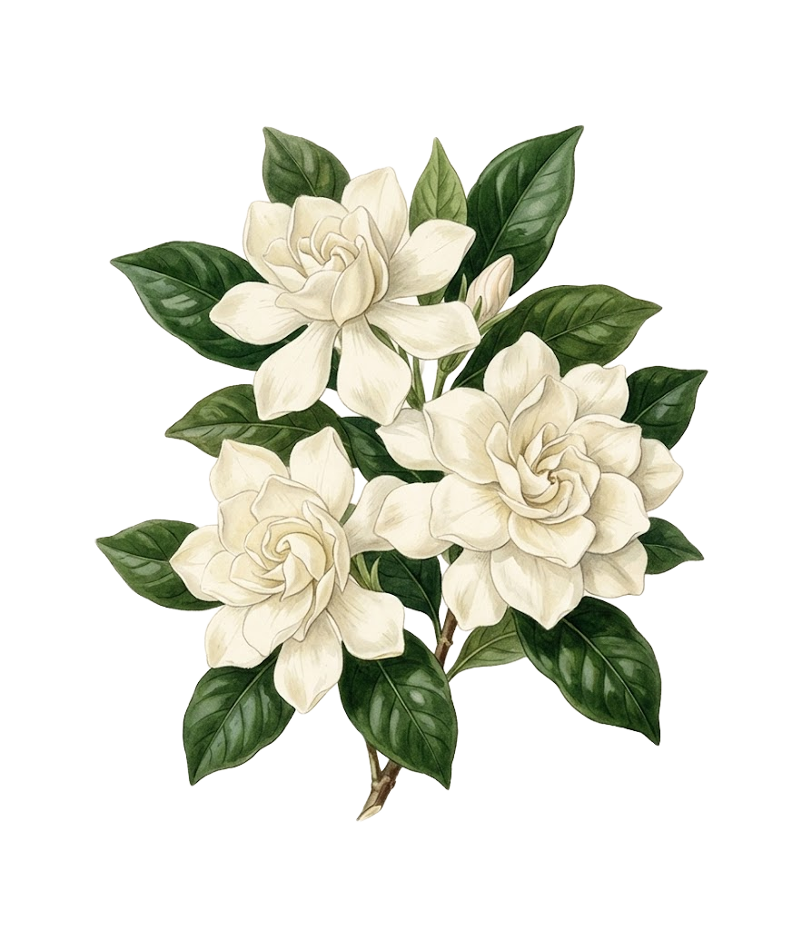 Botanical flower illustration